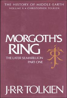 Morgoth's Ring cover picture