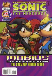 Sonic the Hedgehog 166 cover picture