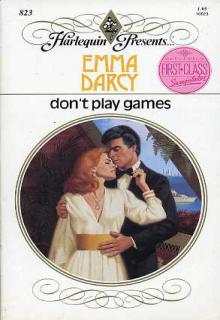 Don't Play Games cover picture