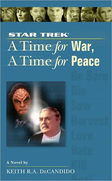 A Time For War A Time For Peace