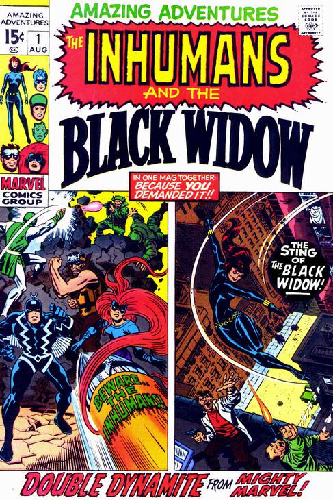 The Inhumans and the Black Widow The Sting of the Black Widow