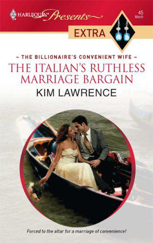 The Italians Ruthless Marriage Bargain