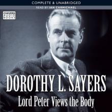 Lord Peter Views The Body Lord Peter Views The Body cover picture