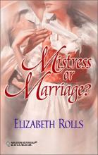 Mistress Or Marriage? Mistress Or Marriage? cover picture