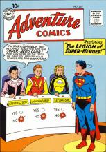 Superboy and the Legion of Superheroes cover picture