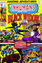 The Inhumans and the Black Widow: Friend Against Friend The Inhumans and the Black Widow: Friend Against Friend cover picture
