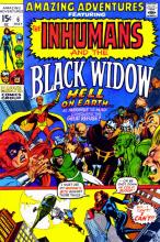 The Inhumans and the Black Widow: Hell on Earth The Inhumans and the Black Widow: Hell on Earth cover picture