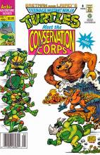 TMNT Meet The Conservation Corps Special cover picture