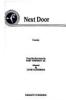 Next Door cover picture